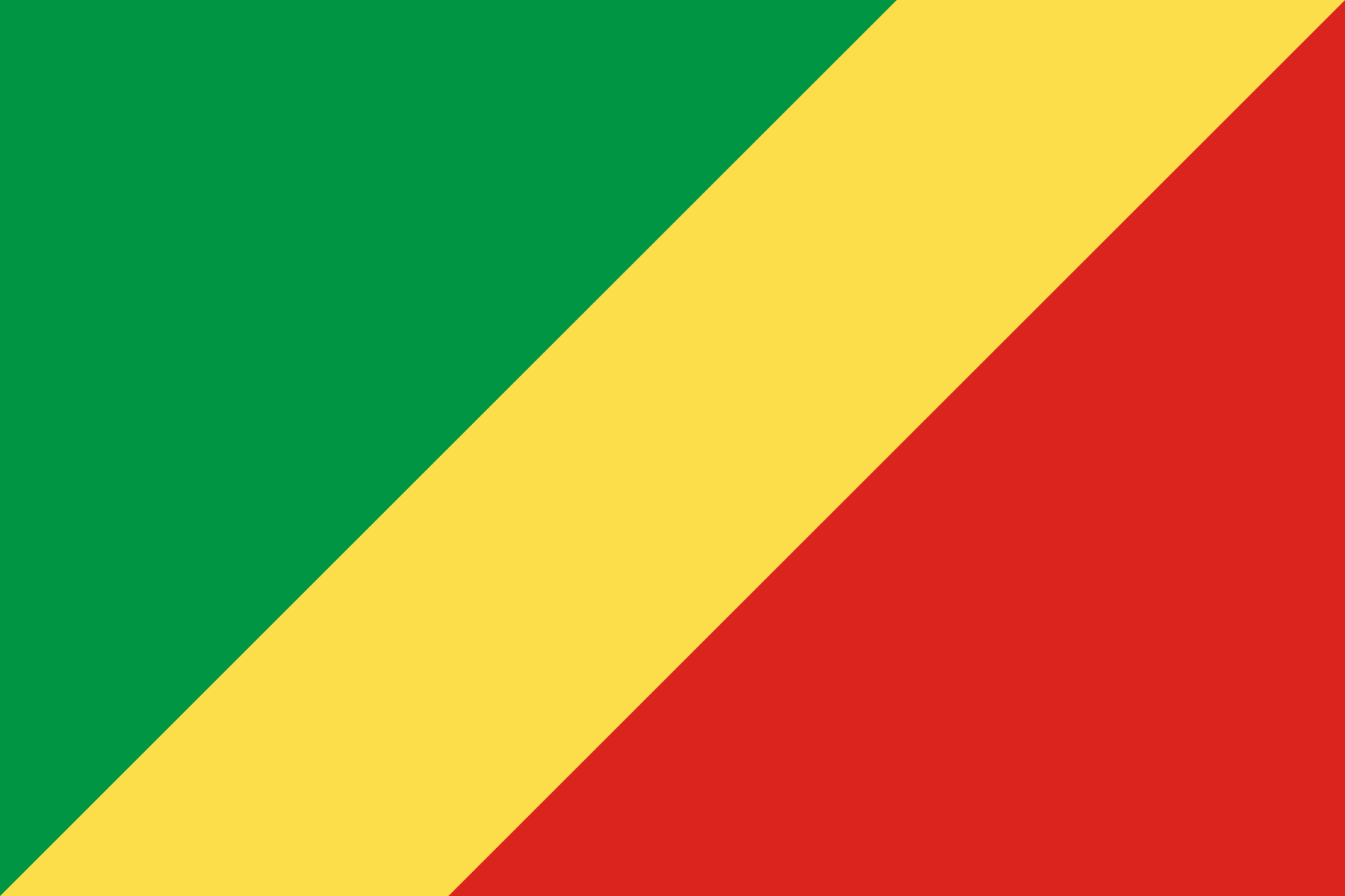 Flag of Republic of the Congo decal