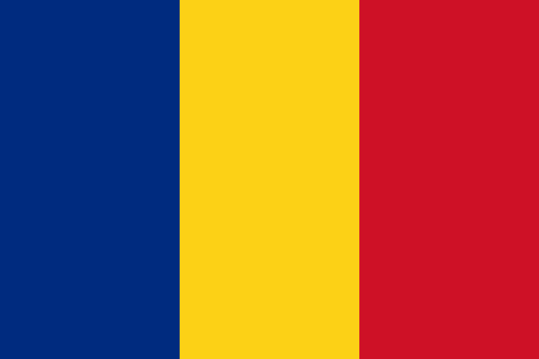 Flag of Romania decal