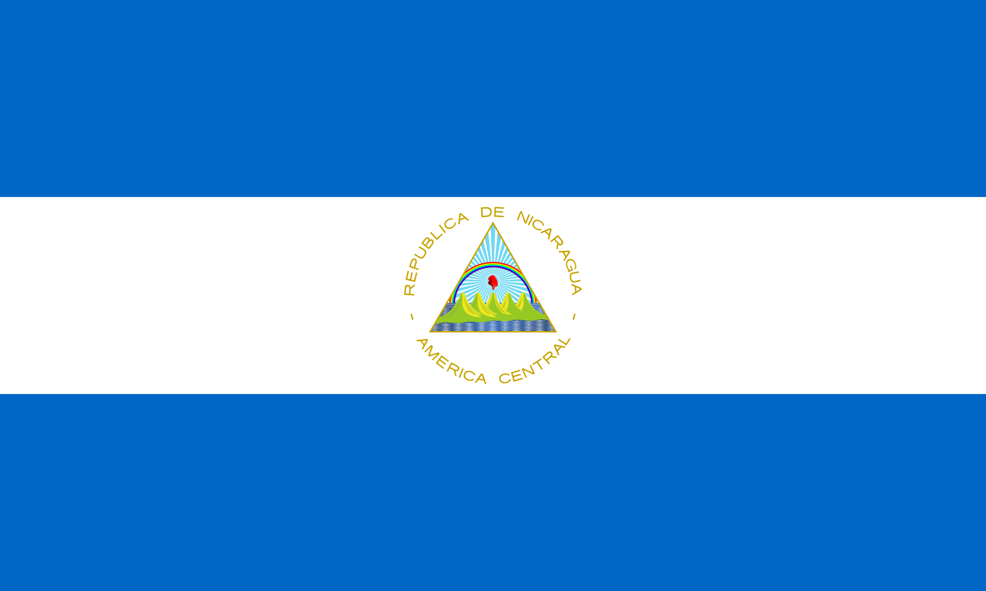 Flag of Nicaragua decal