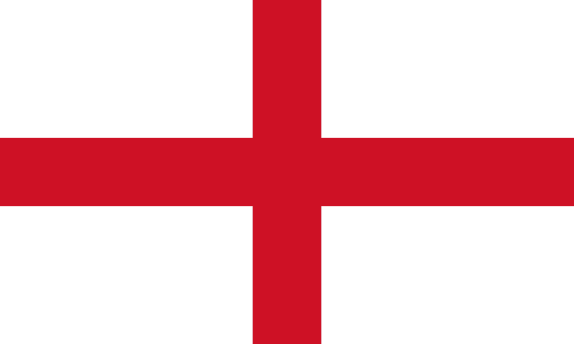 Flag of England decal