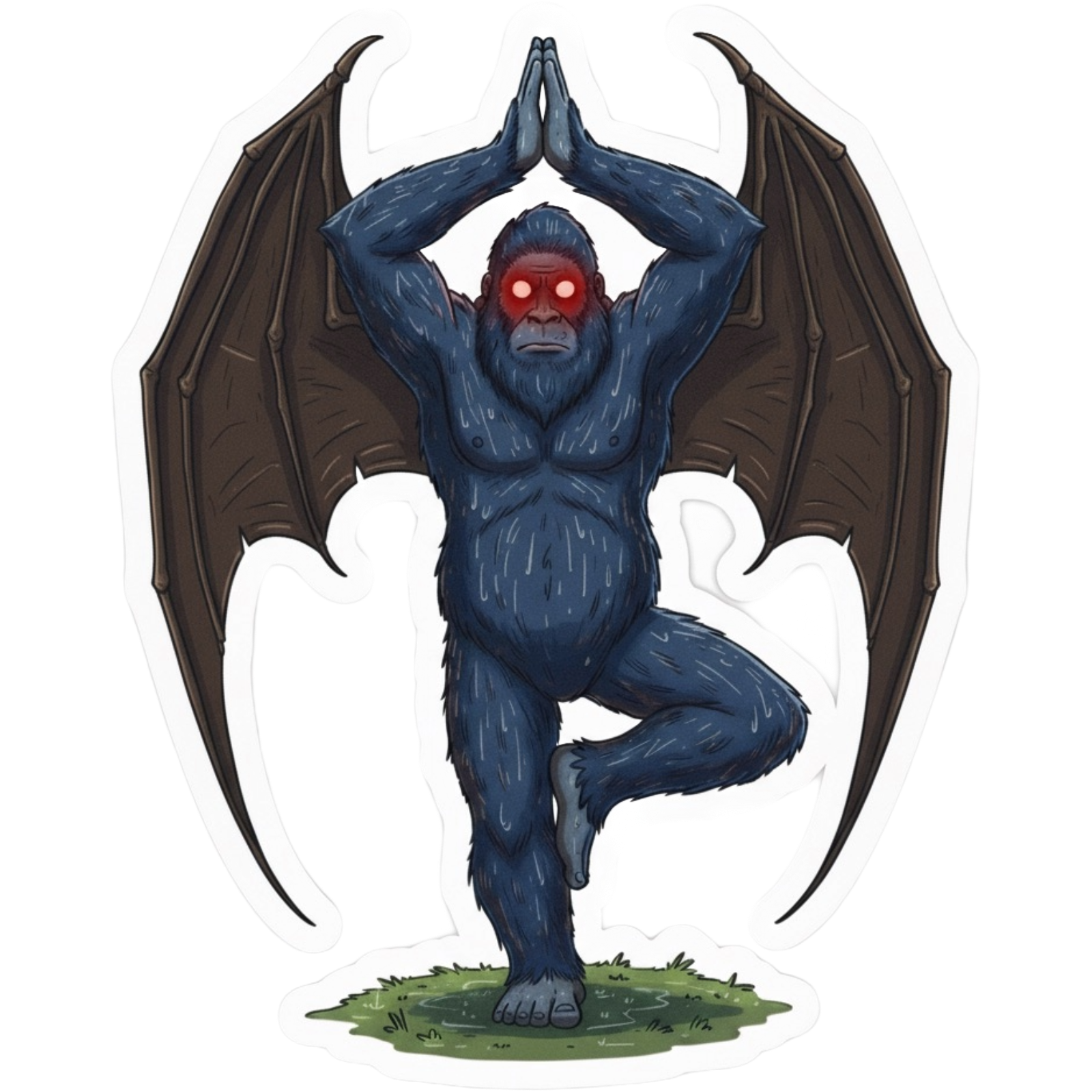 The Bat-Squatch Finds Balance