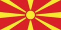 Flag of North Macedonia decal