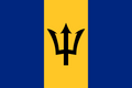 Flag of Barbados decal