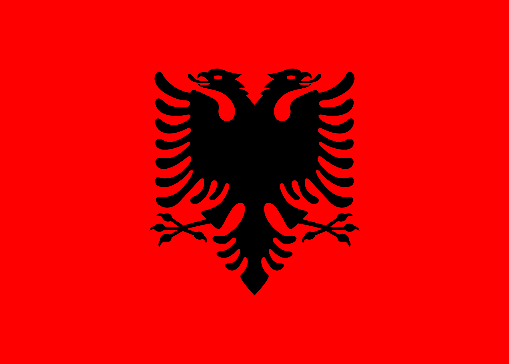 Flag of Albania decal