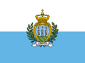 Flag of San Marino decal