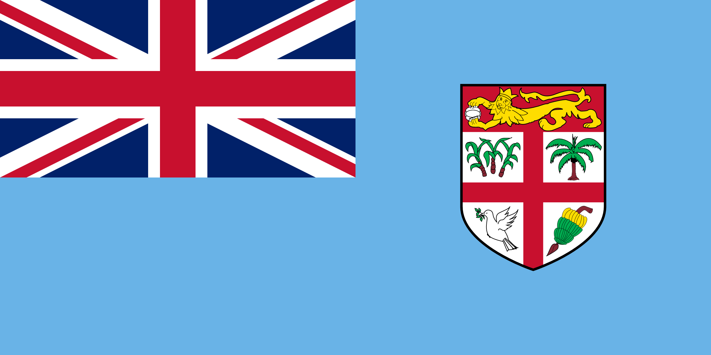 Flag of Fiji decal