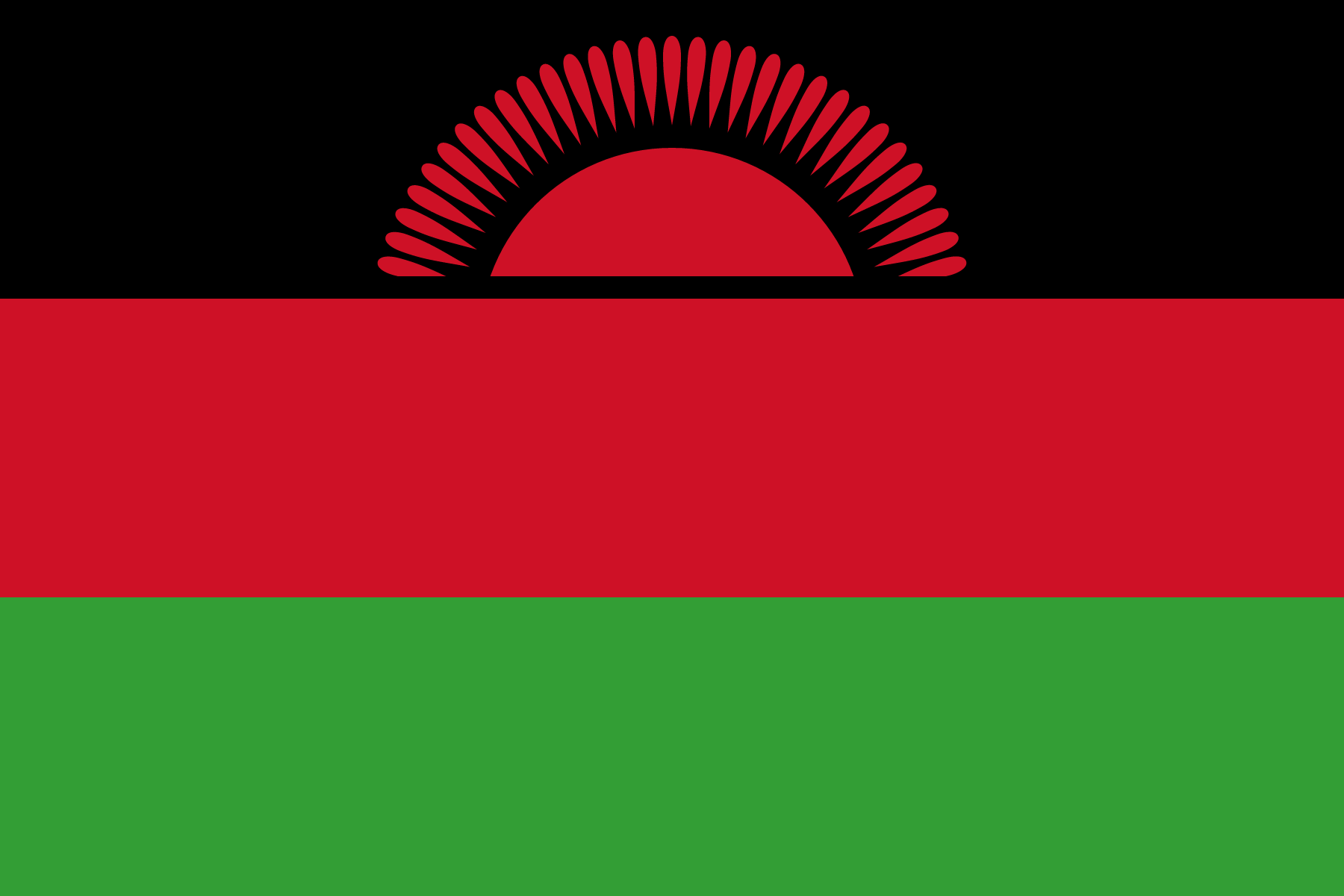 Flag of Malawi decal