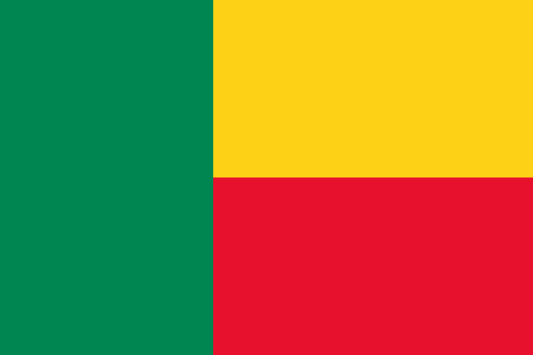 Flag of Benin decal
