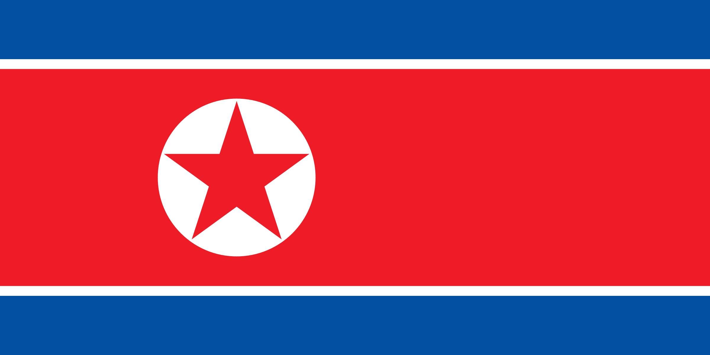 Flag of North Korea decal