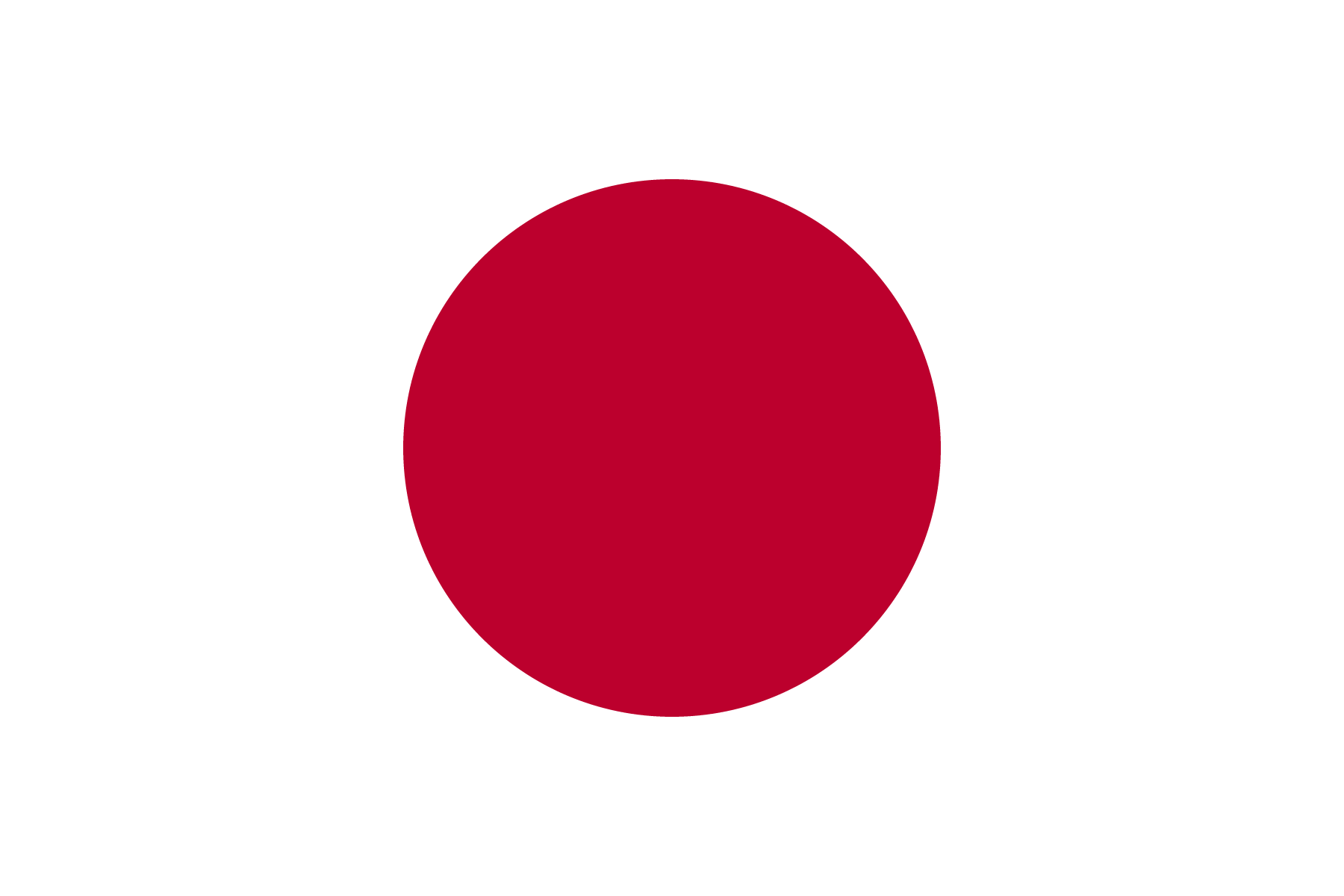 Flag of Japan decal