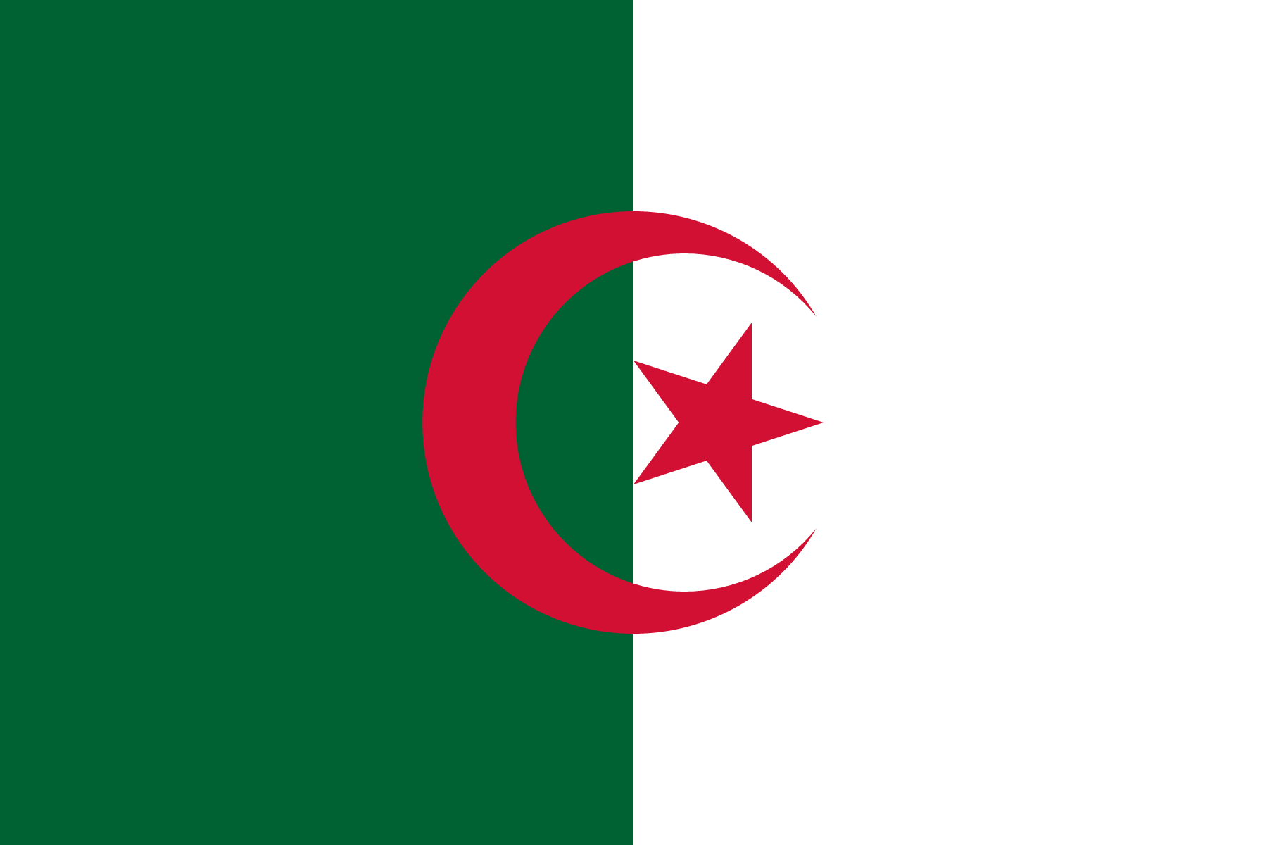 Flag of Algeria decal