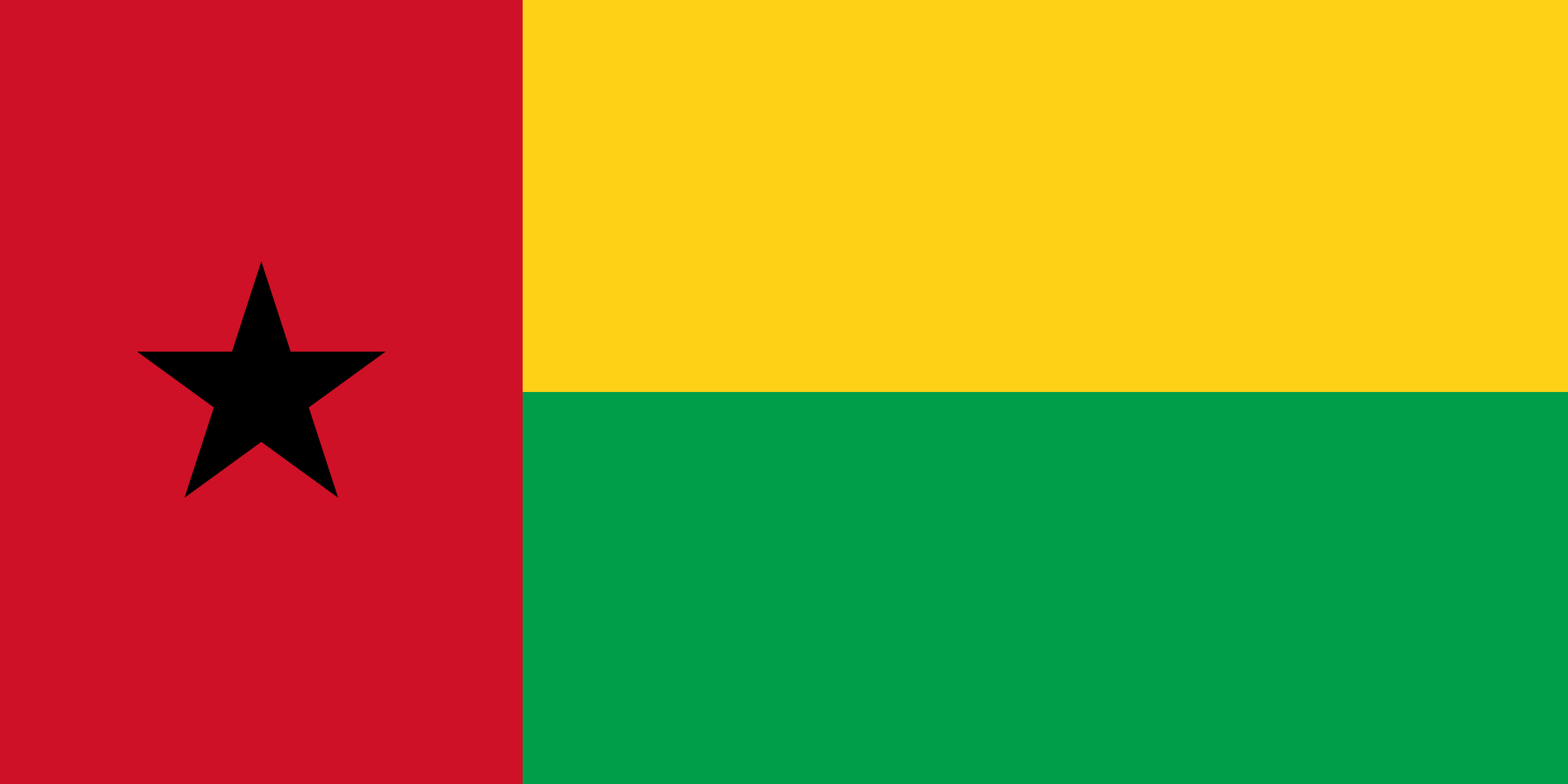 Flag of Guinea-Bissau decal