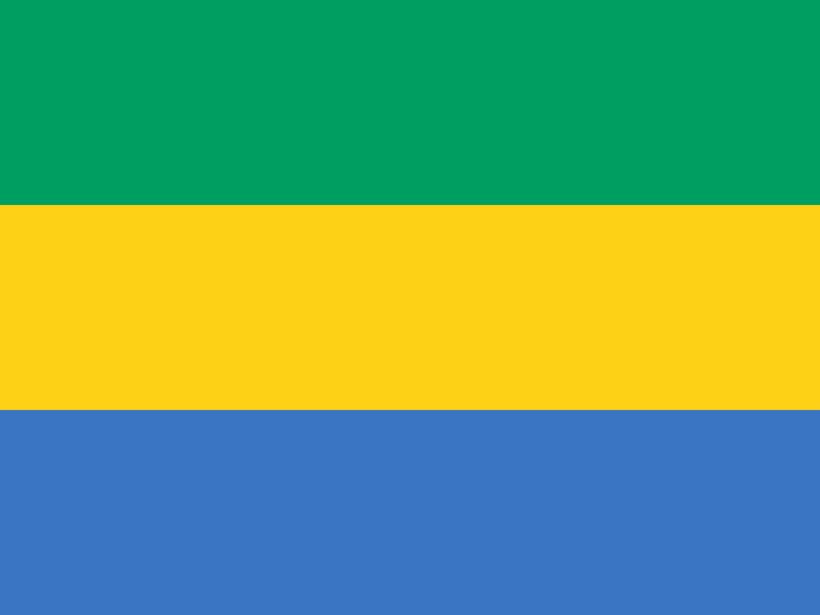 Flag of Gabon decal