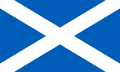 Flag of Scotland decal