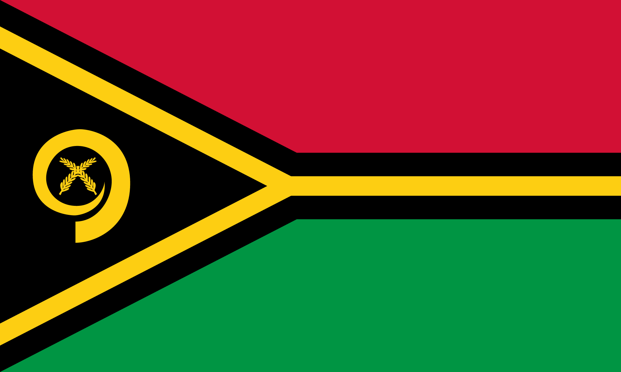 Flag of Vanuatu decal