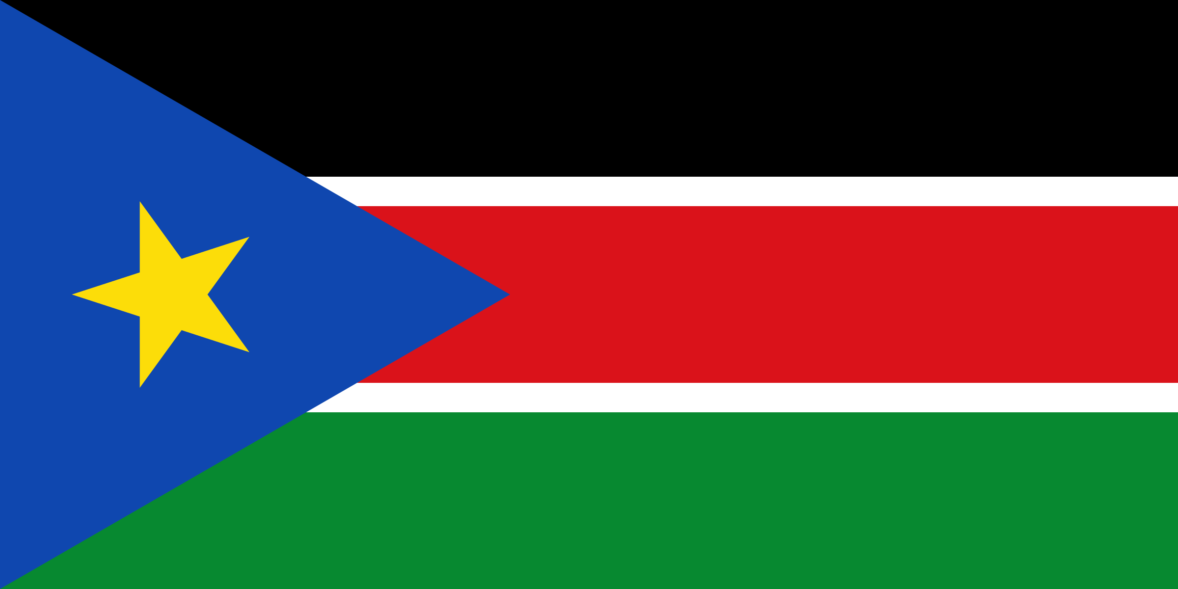 Flag of South Sudan decal