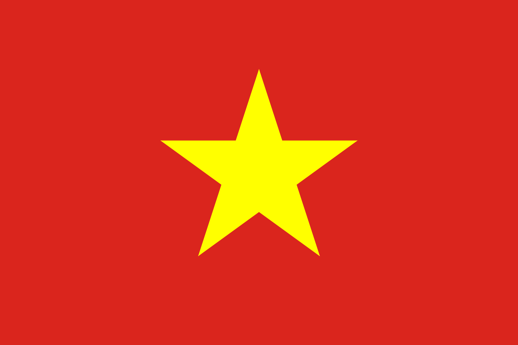 Flag of Vietnam decal