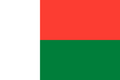 Flag of Madagascar decal