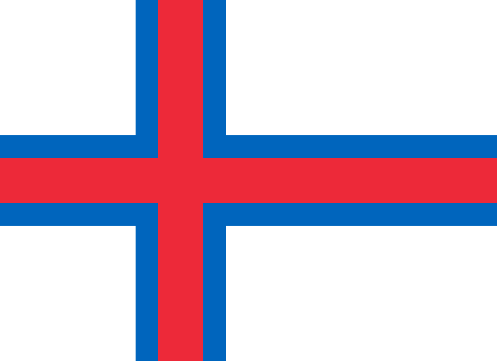 Flag of Faroe Islands decal