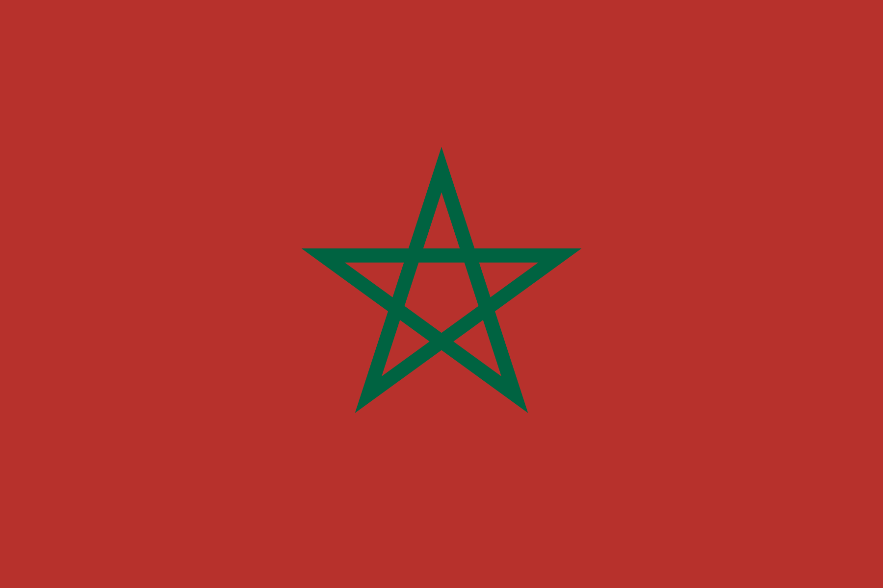Flag of Morocco decal