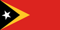Flag of East Timor decal