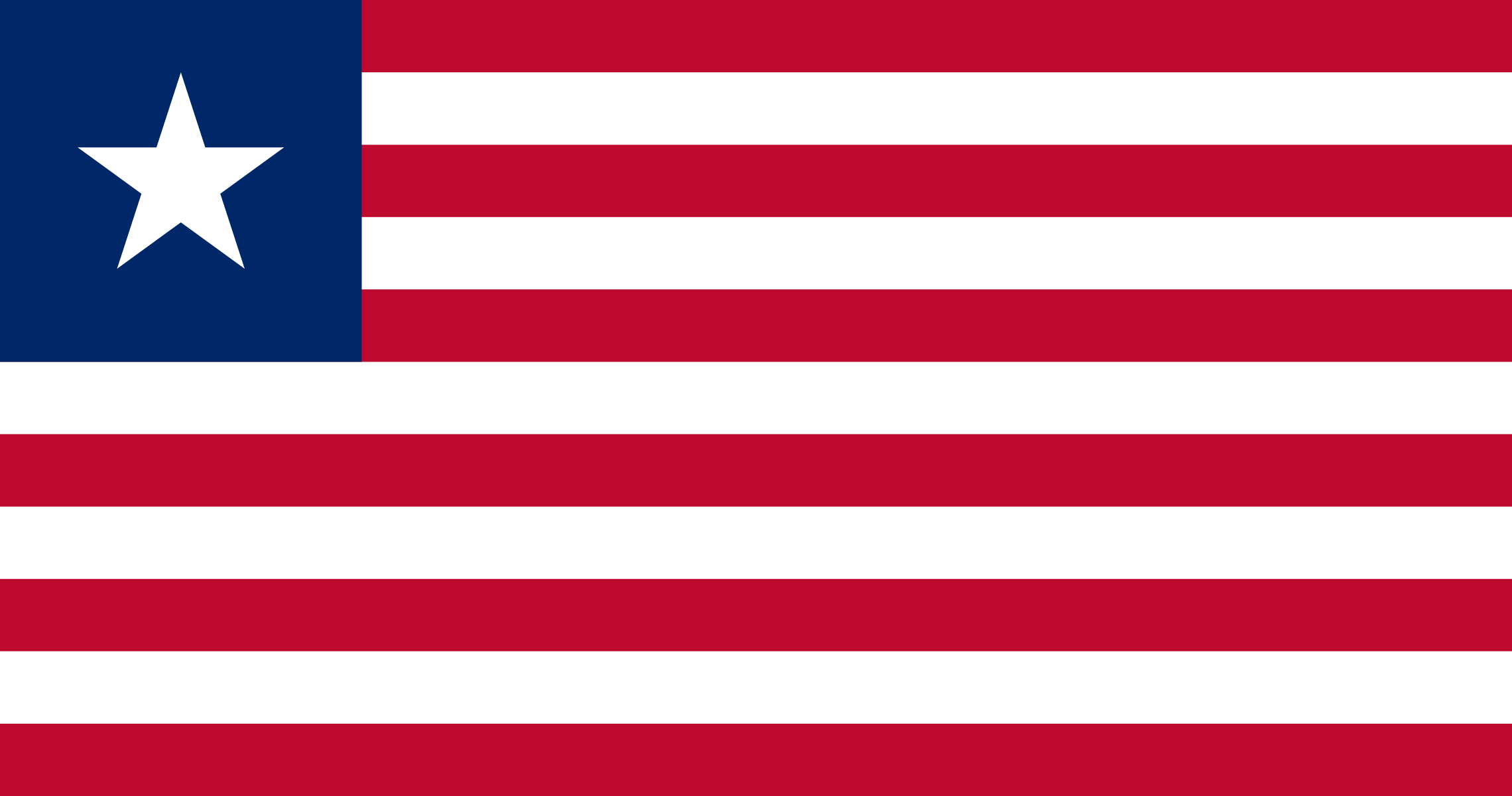 Flag of Liberia decal