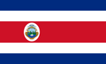 Flag of Costa Rica decal