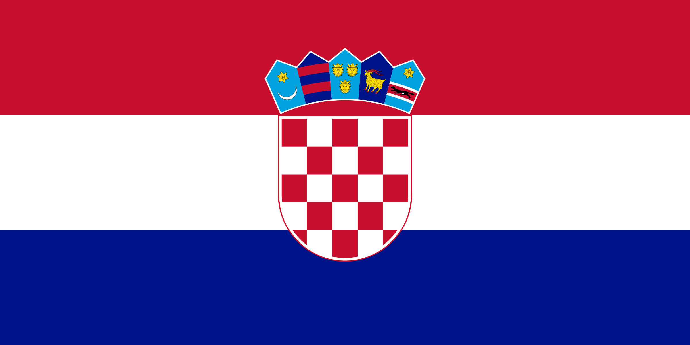 Flag of Croatia decal