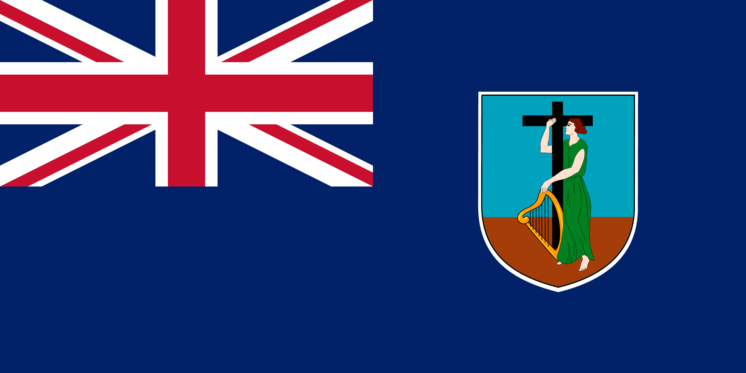 Flag of Montserrat decal