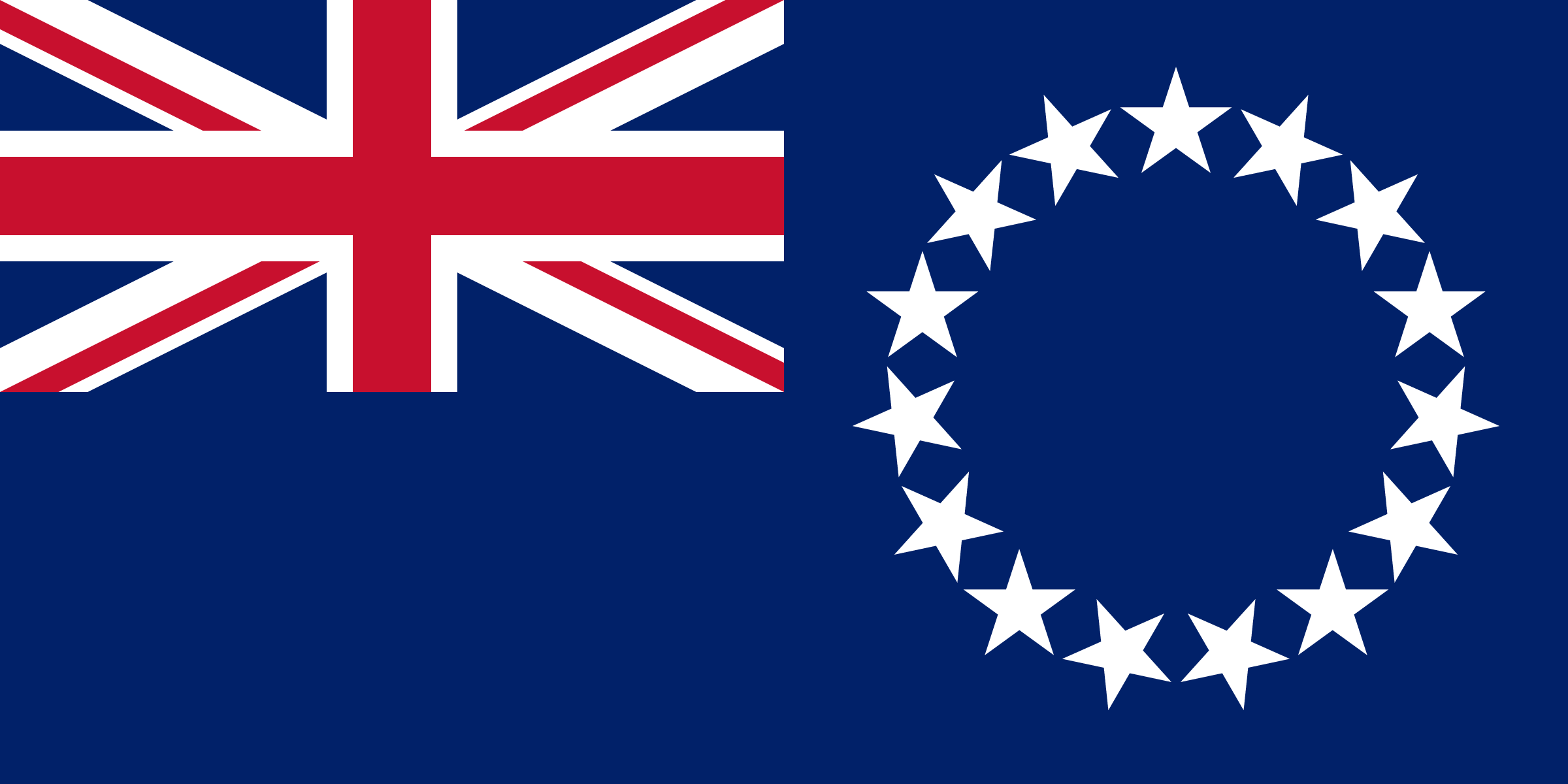 Flag of Cook Islands decal