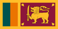 Flag of Sri Lanka decal