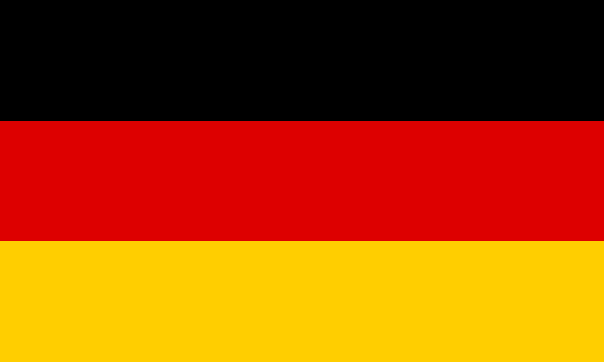 Flag of Germany decal