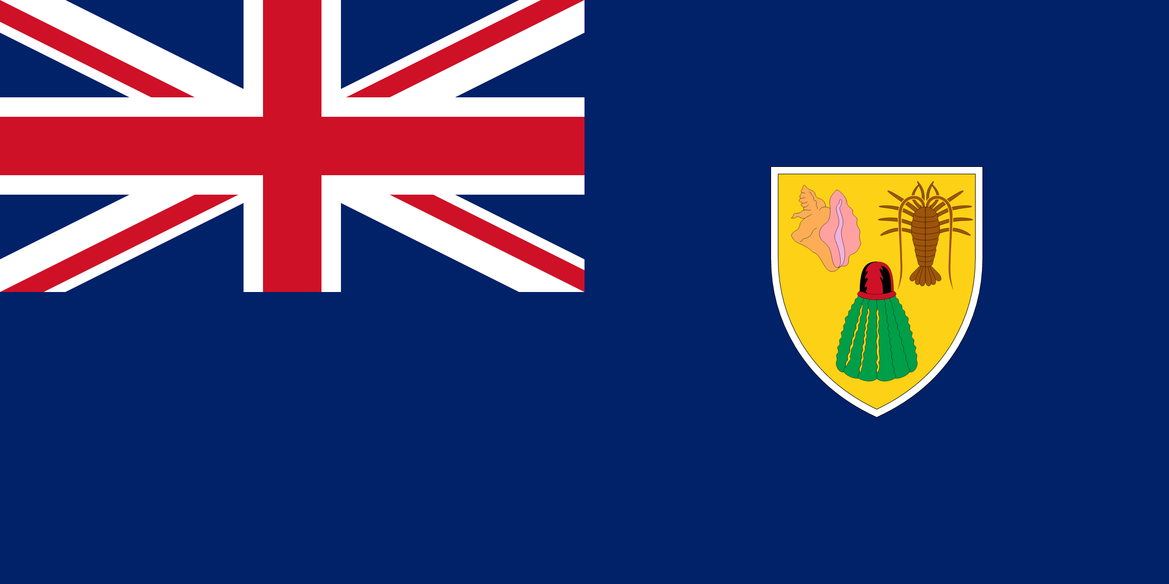 Flag of Turks and Caicos Islands decal
