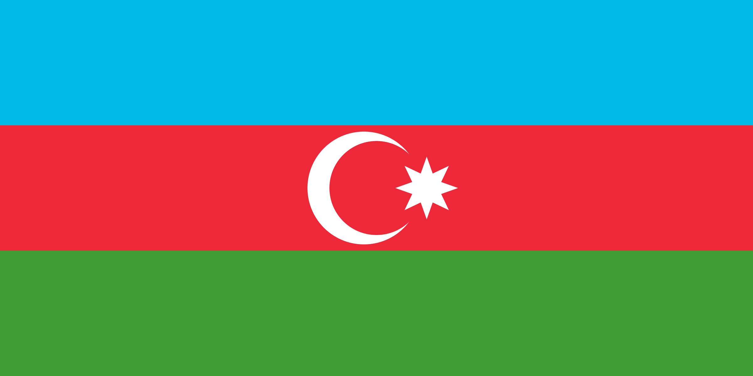 Flag of Azerbaijan decal