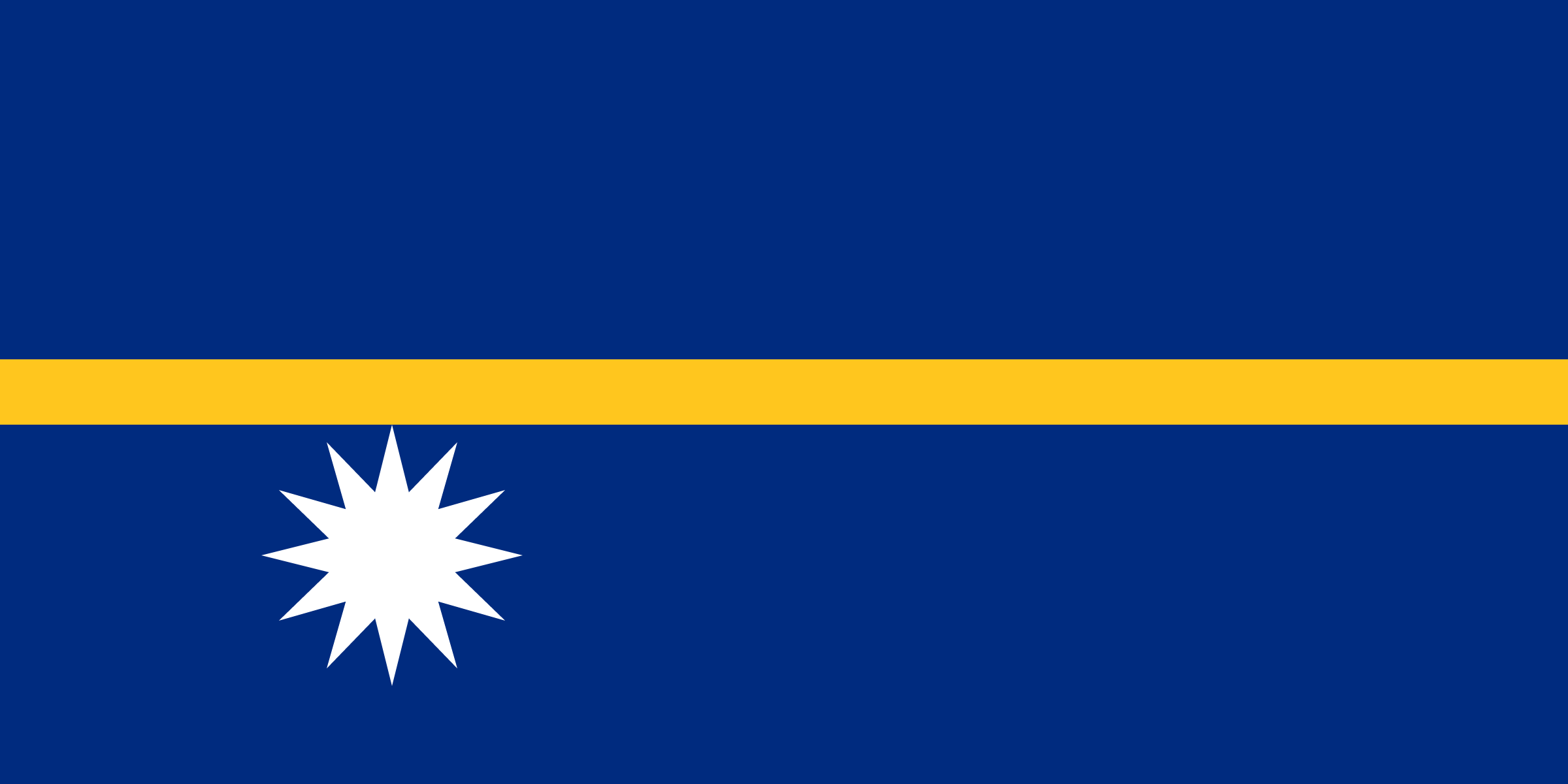 Flag of Nauru decal