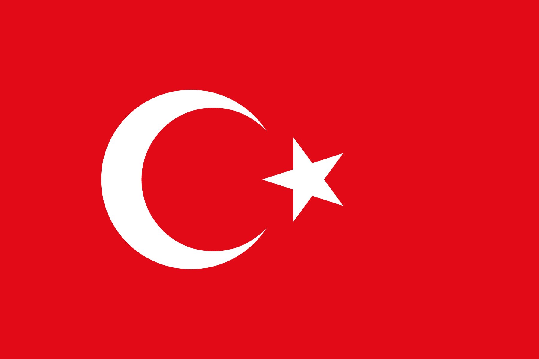 Flag of Turkey decal