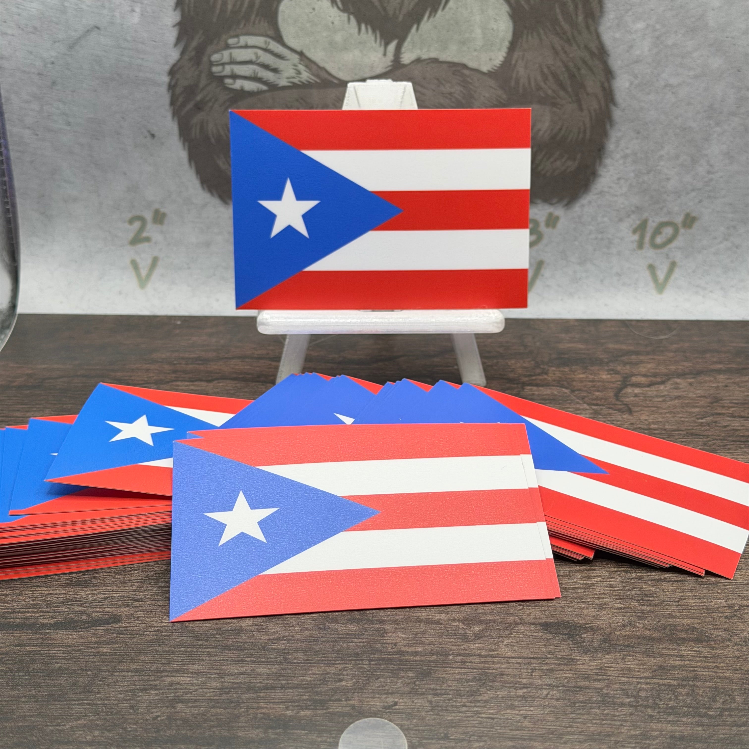 Flag of Puerto Rico decal