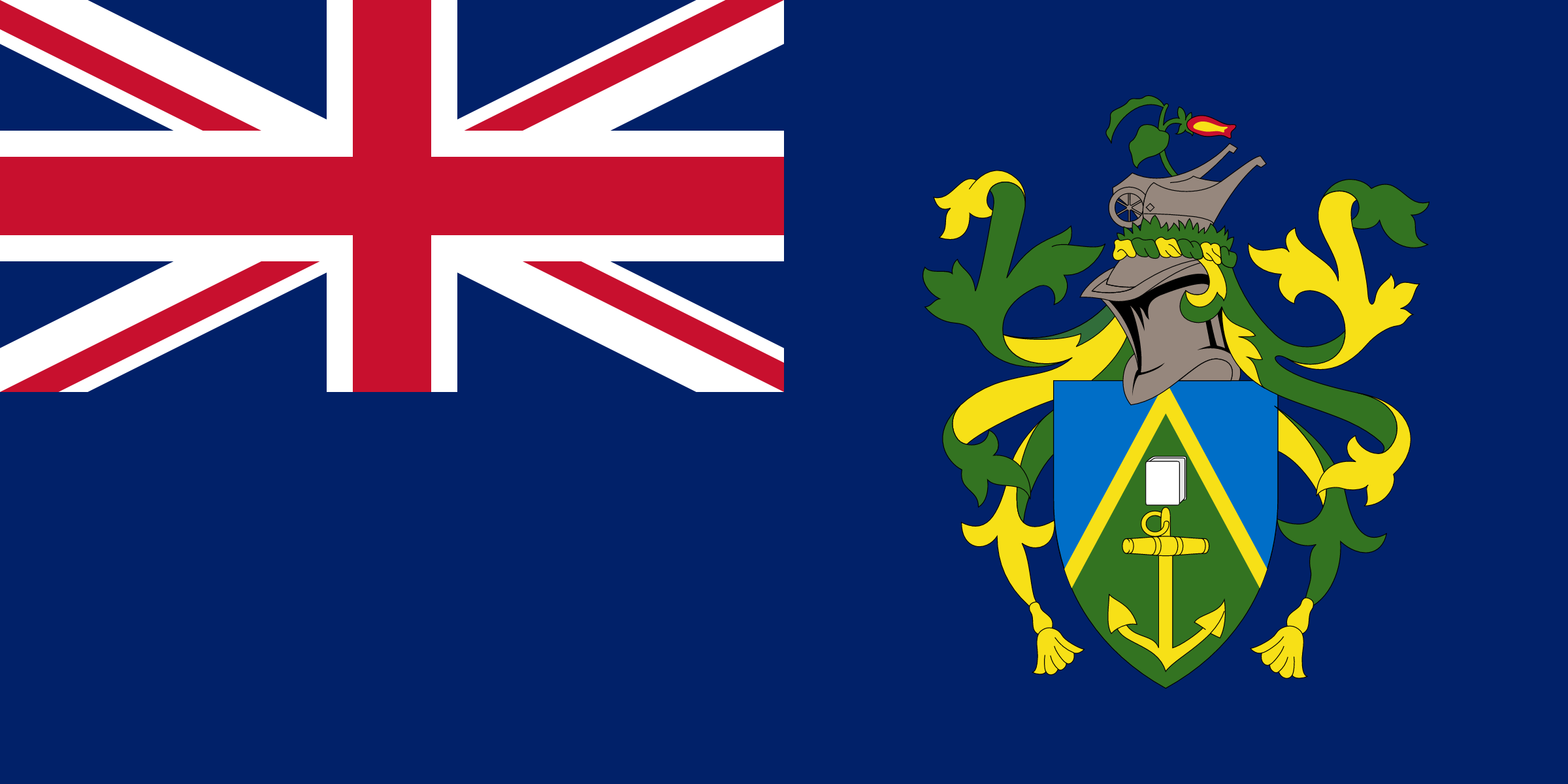 Flag of the Pitcairn Islands decal