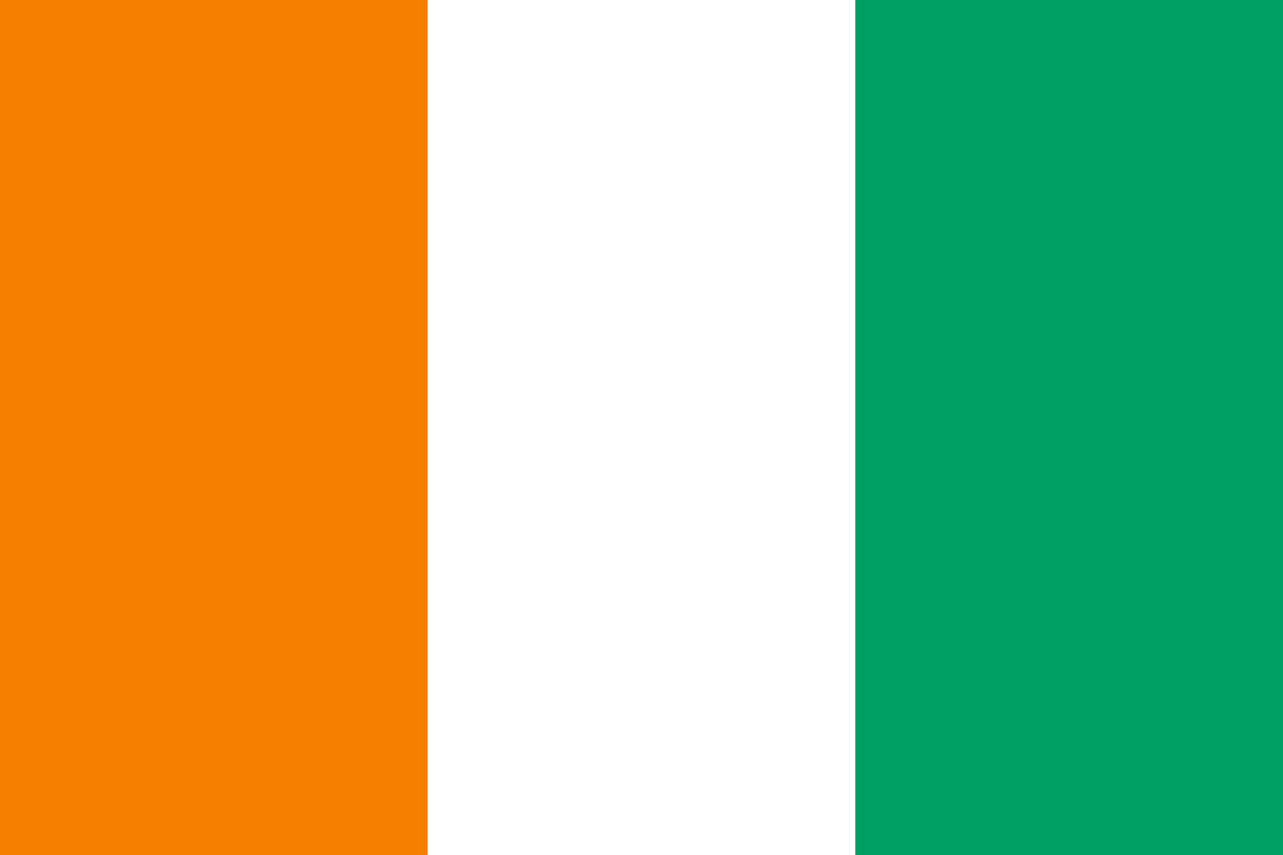 Flag of Côte d'Ivoire decal
