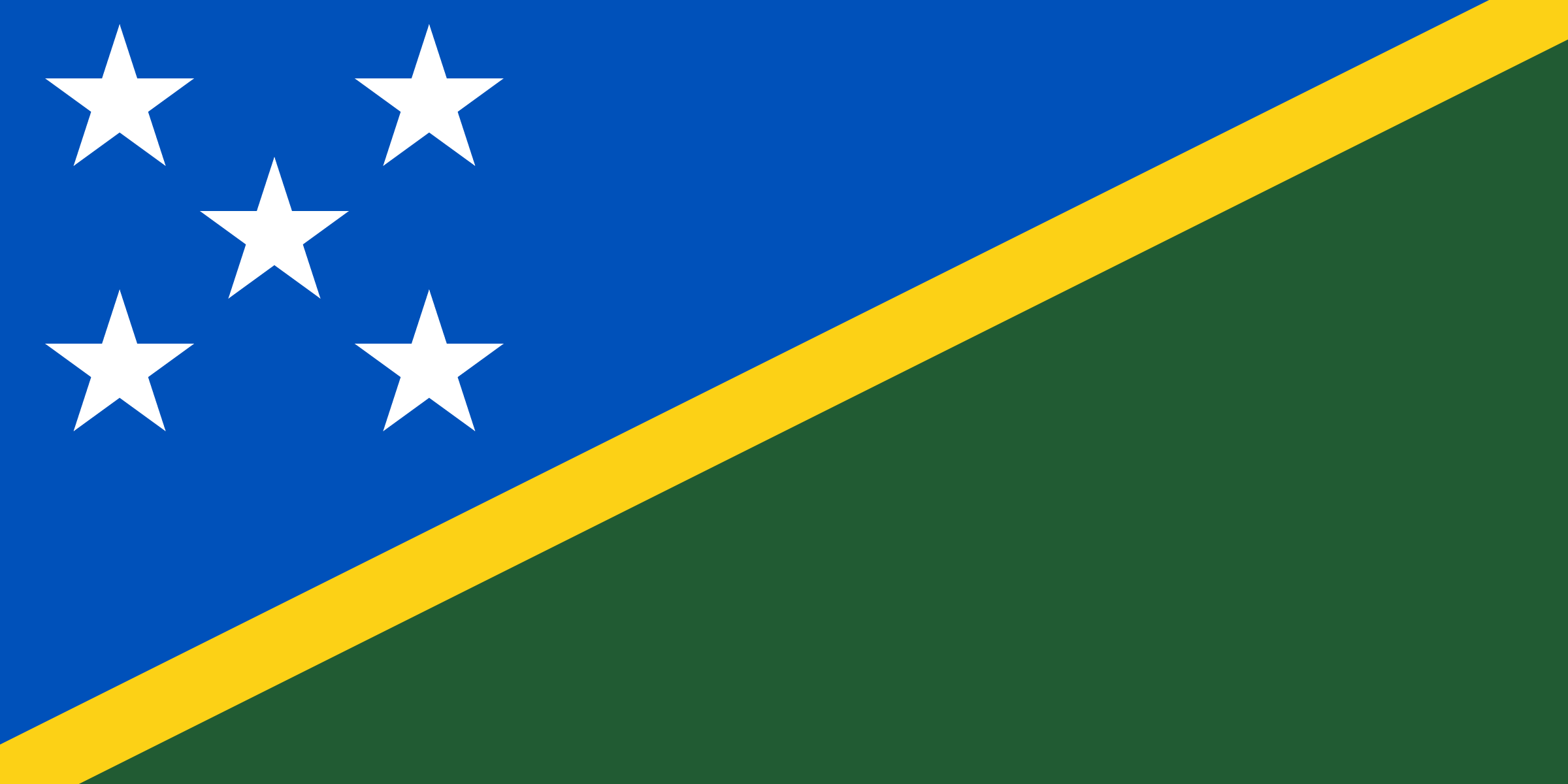 Flag of Solomon Islands decal