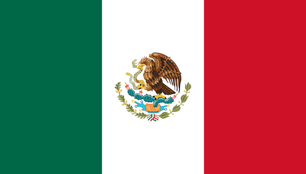 Flag of Mexico decal