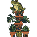 The Totally Potted Frog