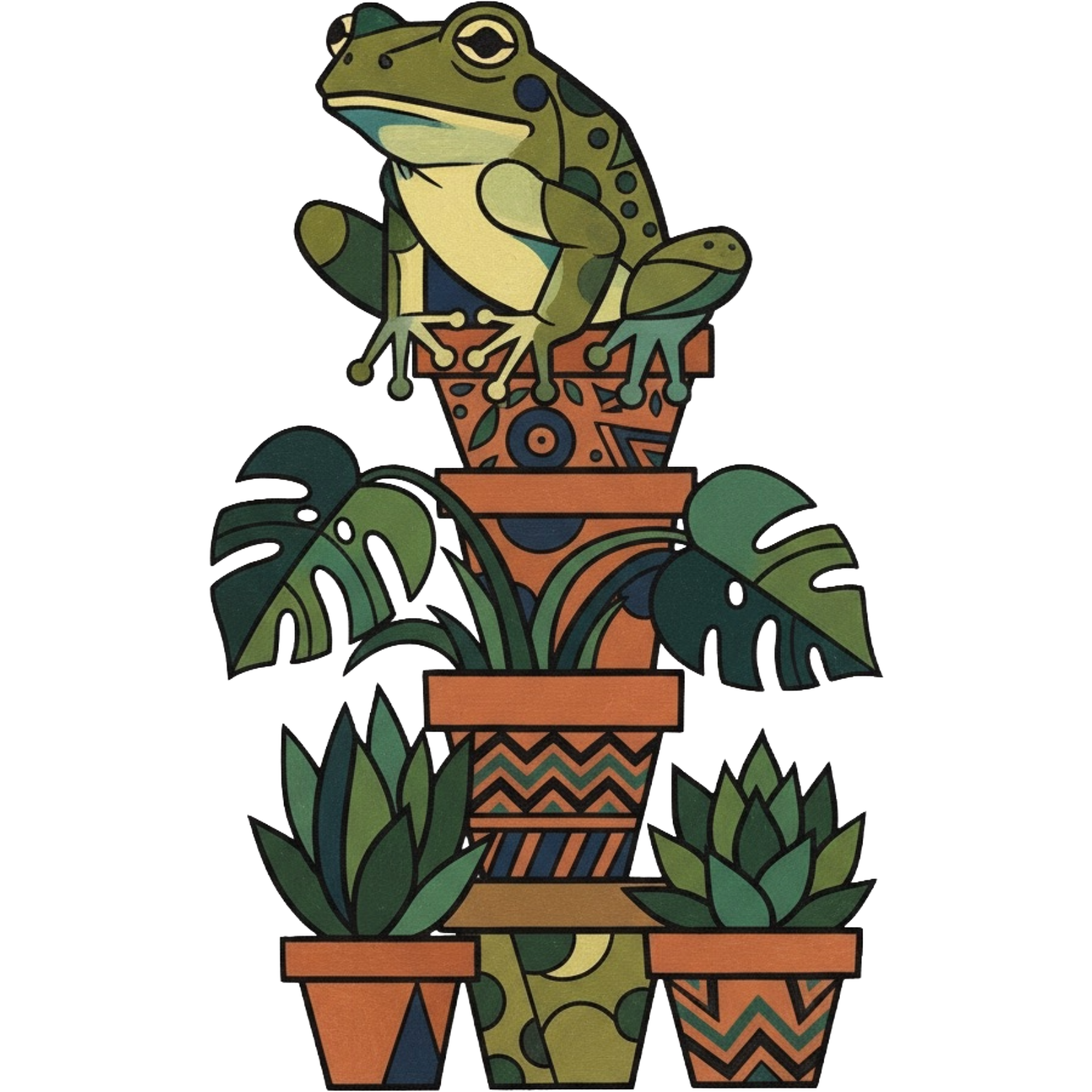 The Totally Potted Frog