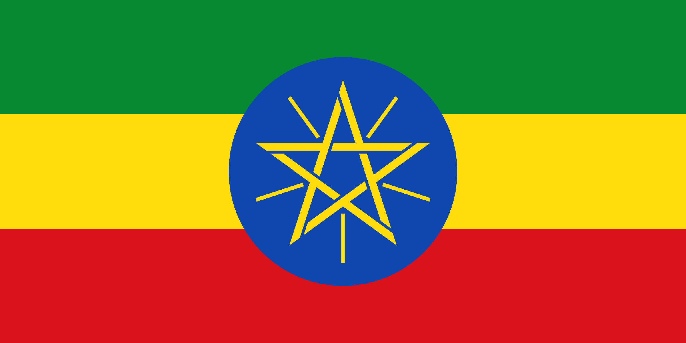 Flag of Ethiopia decal
