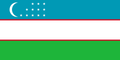 Flag of Uzbekistan decal