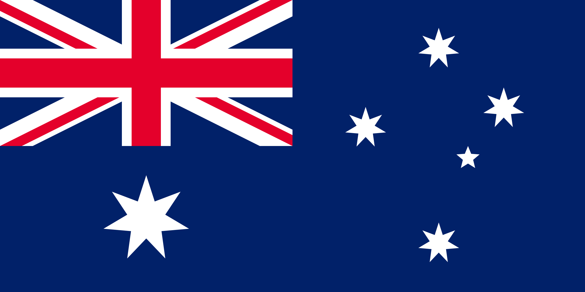 Flag of Australia decal