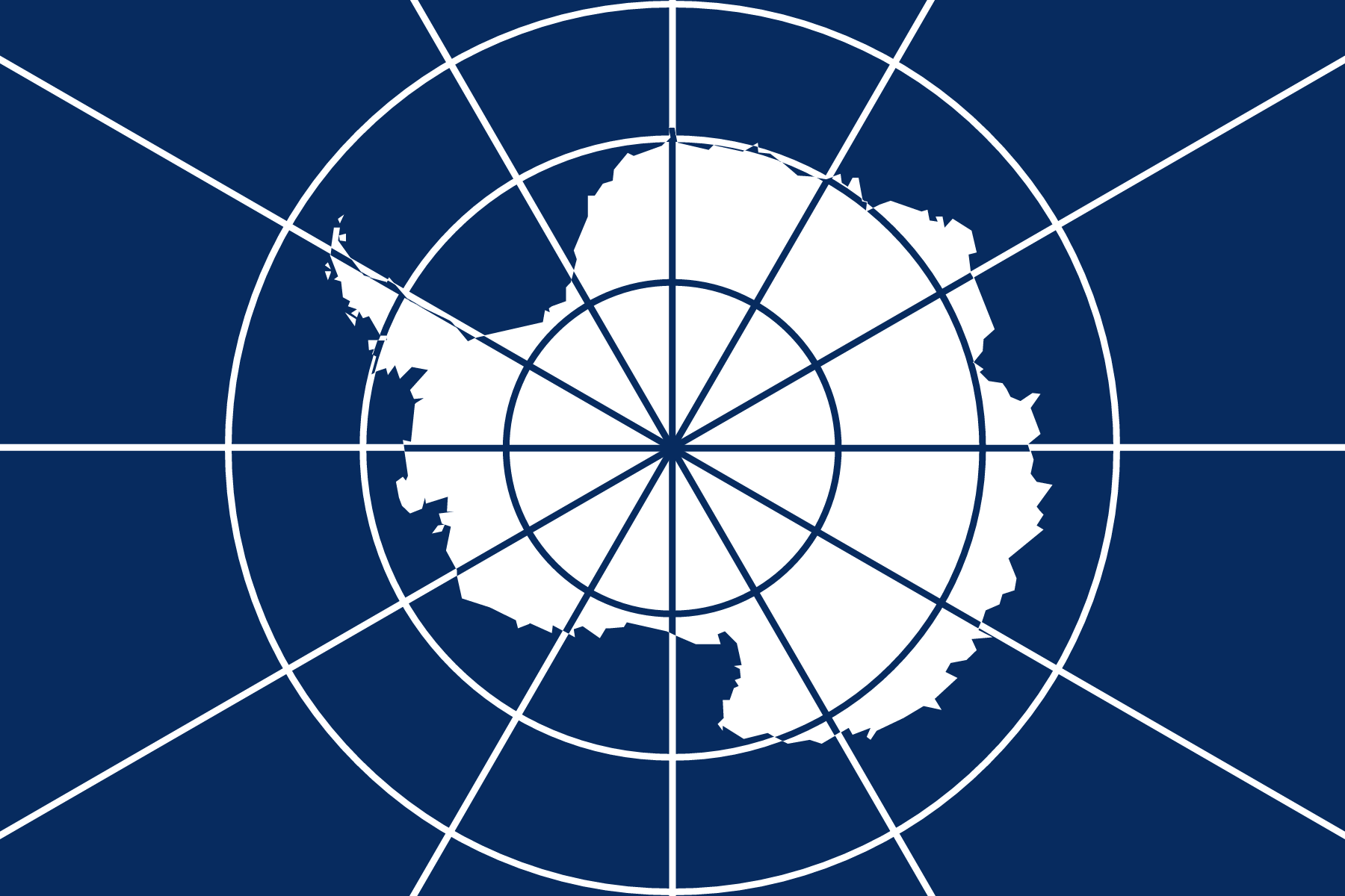Flag of Antarctica decal