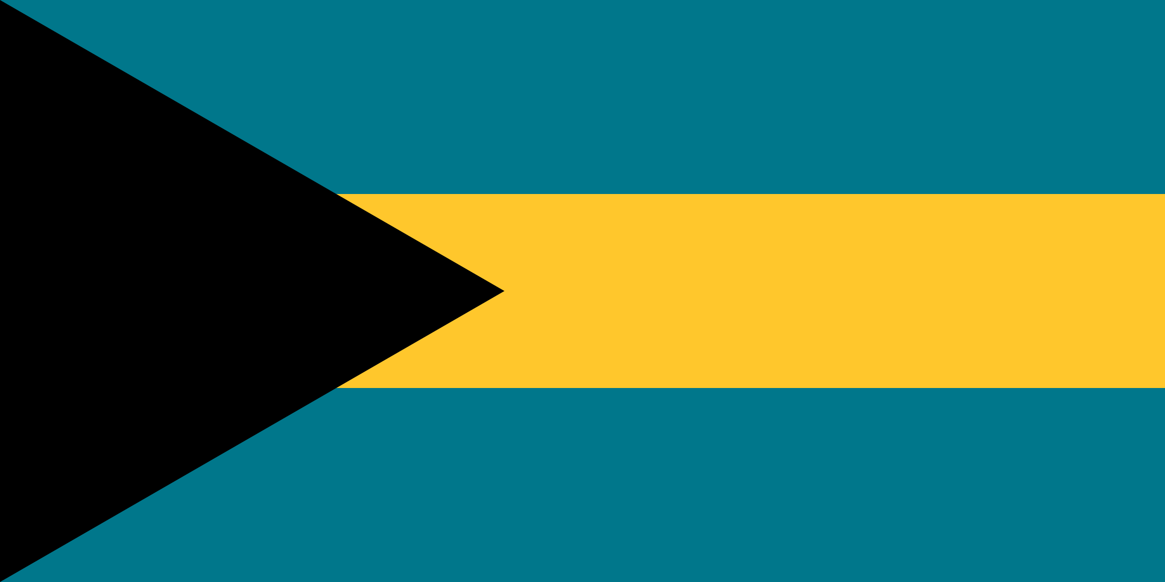 Flag of The Bahamas decal