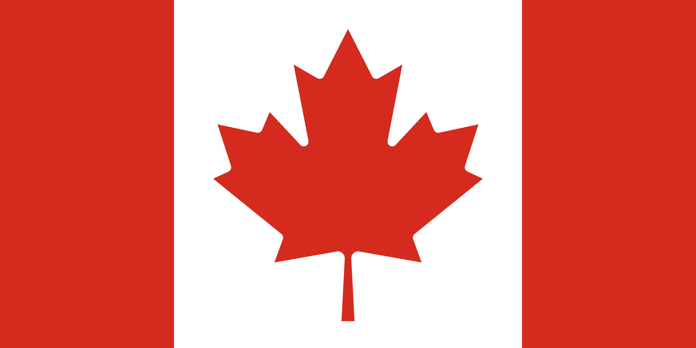 Flag of Canada decal