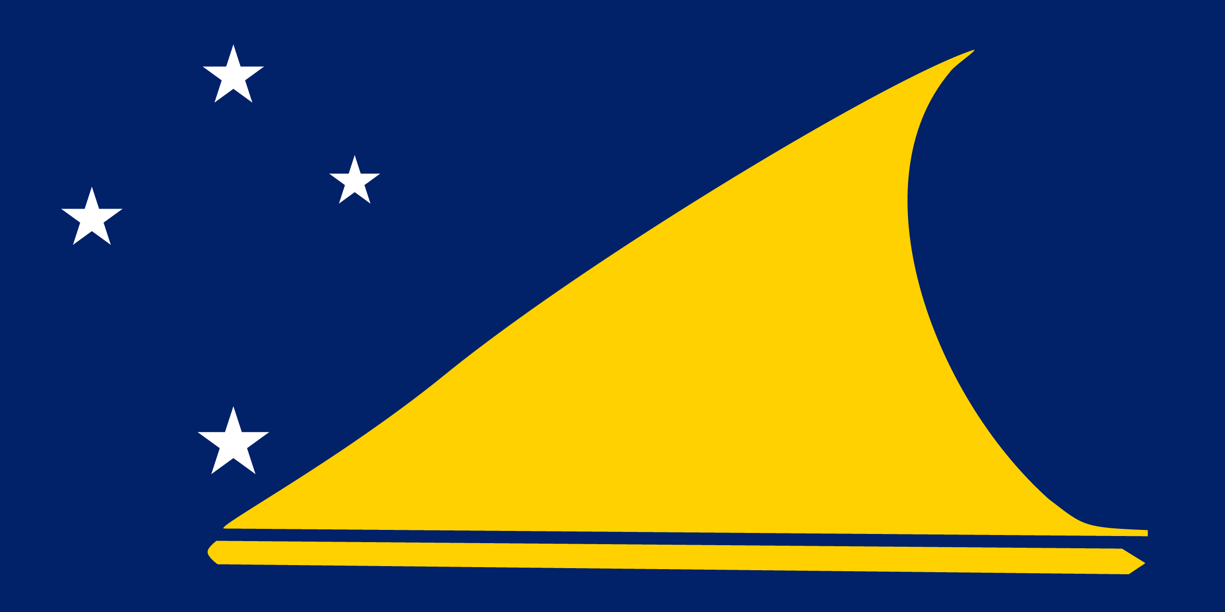 Flag of Tokelau decal